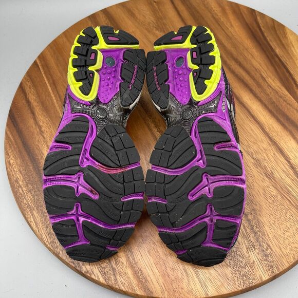 Brooks Ravenna 4 Shoes Womens Size 6 Running Purple Black 1201251B612 Sneakers - Picture 7 of 8